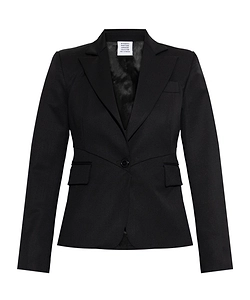 Button Wool Blazer