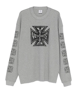 Biker Long-Sleeve Sweatshirt
