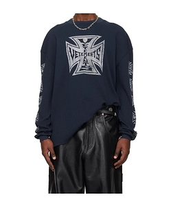 Crew Neck Long-Sleeved T-Shirt