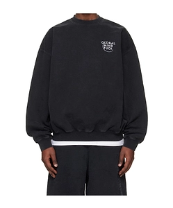 Global Mf Long-Sleeve Crew Neck Sweatshirt