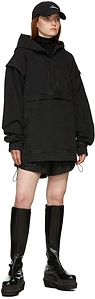Elasticated-Waist Shorts