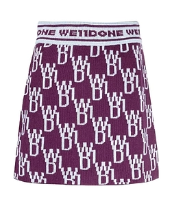 Logo Mini Skirt