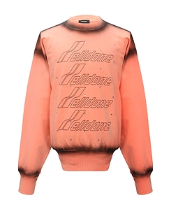 Logo-Print Long-Sleeve Sweatshirt