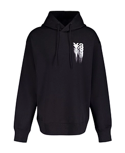 Y-3 Logo Printed Drawstring Hoodie
