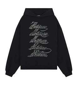Ribbon-Logo Hoodie