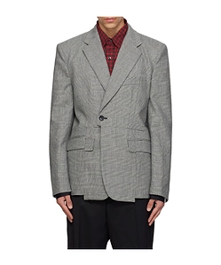 Long-Sleeved Suit Jacket