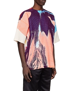 Pattern Printed Short-Sleeved T-Shirt