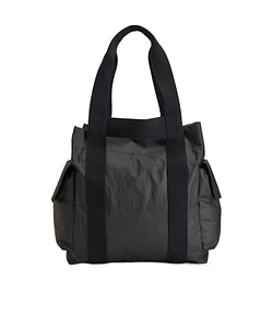 Y-3 Logo Printed Pocket Detailed Tote Bag