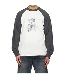 Teddy Long-Sleeved Knit Sweater