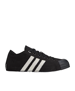 Y-3 Nizza Lo Round Toe Lace-Up Sneakers