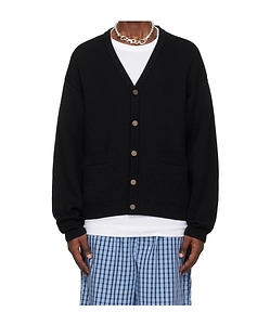 Vetements Crosses Knitted Cardigan