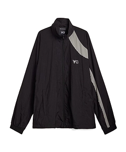 Y-3 Raw Edge 3-Stripe Zipped Jacket