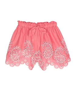 Zimmermann Kids Embroidered Shorts
