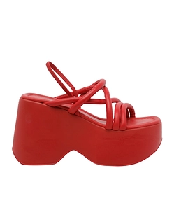 Vic Matie Strappy Platform Heeled Sandals