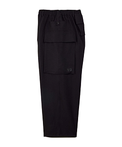 Y-3 Elasticated Waistband Drawstring Cargo Trousers