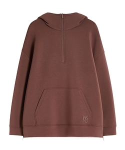 Weekend Max Mara Radura Logo Printed Hoodie