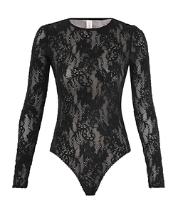 Zimmermann Long-Sleeved Laced Bodysuit