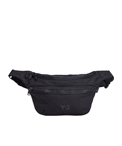 Y-3 Staple Logo Detailed Zipped Fanny Pack