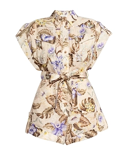 Floral Pattern Jumpsuit
