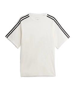Y-3 Stripe Detail Cotton T-Shirt