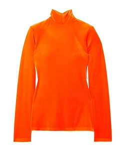 High-Neck Long-Sleeve Top