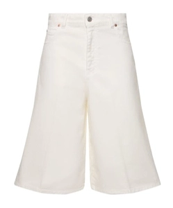 Logo Posted Bermuda Shorts