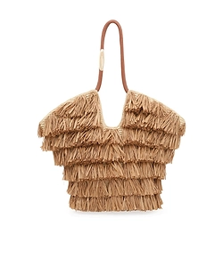 Goldentime Medium Fringe Tote