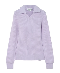 Ribbed Cashmere Blend Sweater