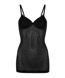 Victoria Beckham Cami Ribbed-Knit Top