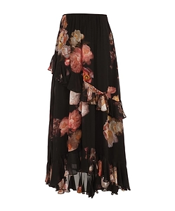 Zimmermann Hypnotic Asymmetric Midi Skirt