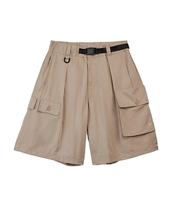 Y-3 X Adidas Belted Twill Cargo Shorts