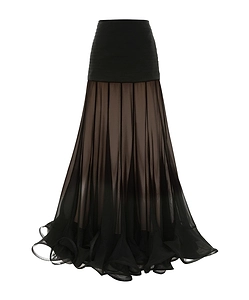 Illustration Maxi Skirt