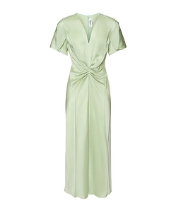 V-Neck Short-Sleeved Dress