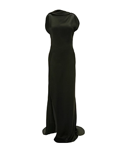 Victoria Beckham Carla Asymmetric Long Dress