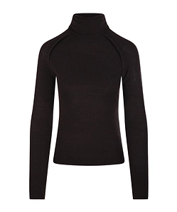 Victoria Beckham High-Neck Knitted Jumper