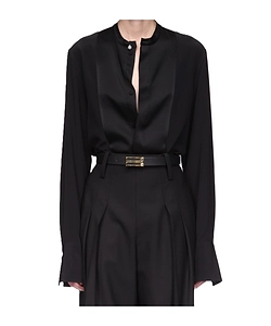 Victoria Beckham Long Sleeve Buttoned Shirt