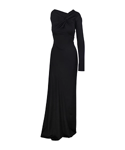 Victoria Beckham One-Shoulder Gown Dress