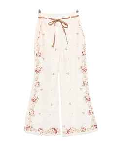 Lace-Up Casual Pants