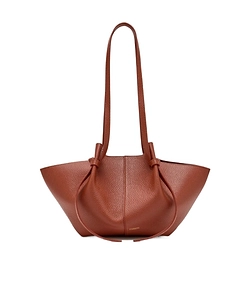 Knotted-Handle Tote Bag