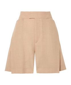 Wool-Blend Shorts