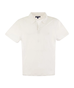 Vilebrequin Short-Sleeved Linen Polo Shirt