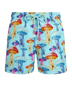 Moorea Jellyfish Print Swim Shorts