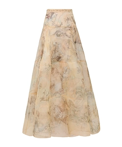 Zimmermann Rebellion Lantern Maxi Skirt