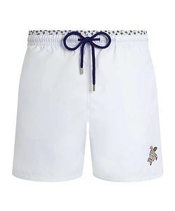 Mokea Embroidered Swim Shorts