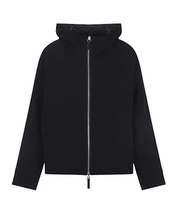 Long-Sleeved Hooded Jacket