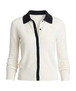 Button-Down Collared Cardigan