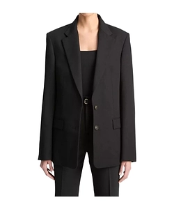 Button-Fastening Cotton Jacket