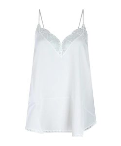 Zadig & Voltaire Lace Trim Sleeveless Top