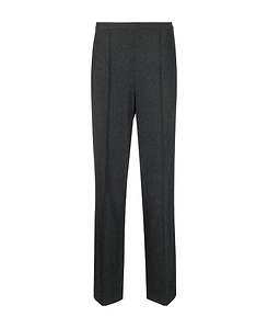 High-Waist Tailored Tapered Trousers