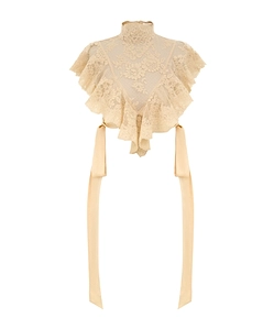 Luna Lace Ruffled Top